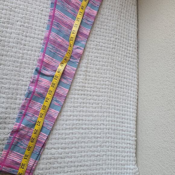 Ivivva By Lululemon Athletic Multicolor Leggings Girls Size 12 - Picture 8 of 9